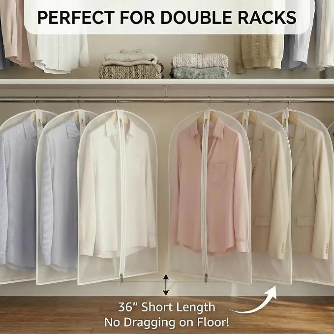 MsKitchen 6 Pack Shirt Garment Bags - Image 3