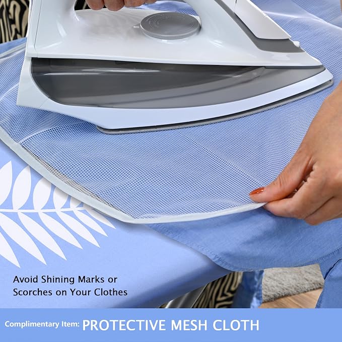 SheeChung Ironing Board Cover and Pad 15"x49", Scorch and Stain Resistant - Image 7