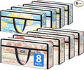 TasticTotes 8 Pack Clear Storage Bags by Unknown