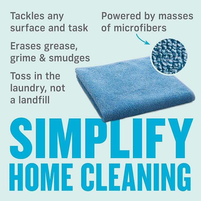 E-Cloth General Purpose Cleaning Cloth Kit, Reusable Cleaning Towel, 2 Pack - Image 3