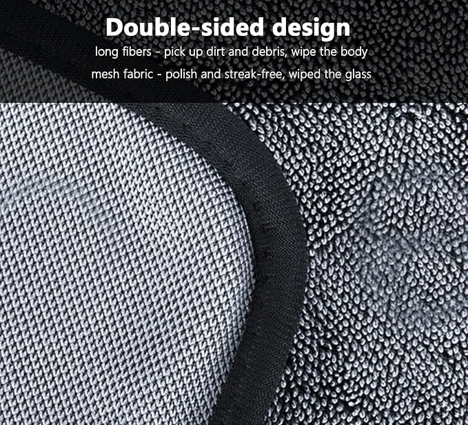 Shiny Cleaning Wipes, Shower Doors Drying Towels, 16 * 16" Streak Free Glass - Image 4