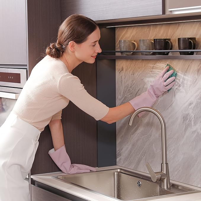 COOLJOB Large Household Rubber Gloves - Image 3