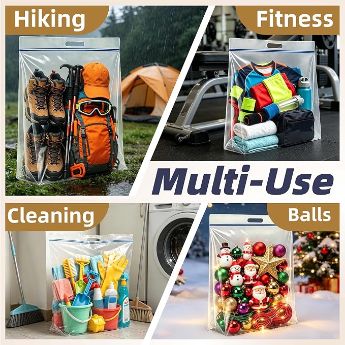 2 Pack 25 Gallon Jumbo Storage Bags - Image 6