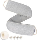 TORRAMI 36" Door Draft Stopper Under Bottom Insulation Noise Air Stopper 2.1LB by TORRAMI