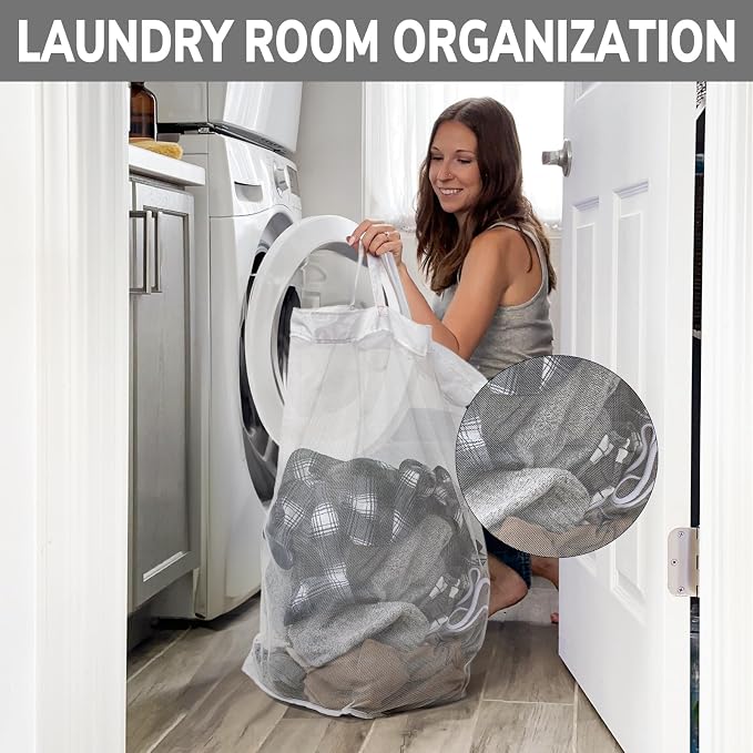 Goodpick 2-Pack Rolling Laundry Basket - Image 5