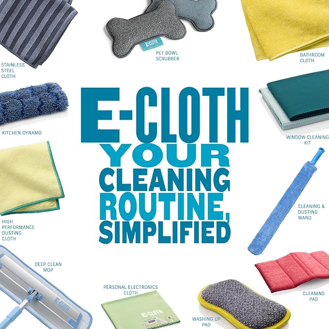E-Cloth Shower Cleaning Cloth Kit, Reusable Towels - Image 7