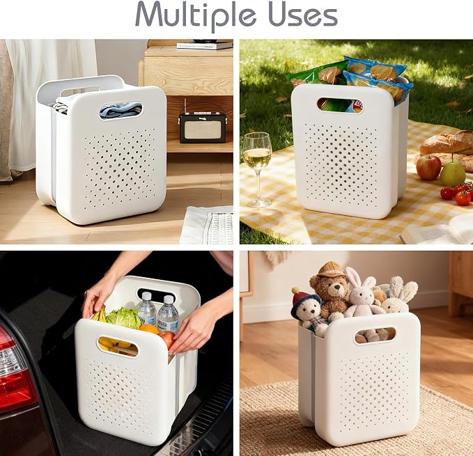 Goderewild Large Collapsible Laundry Basket - Image 6