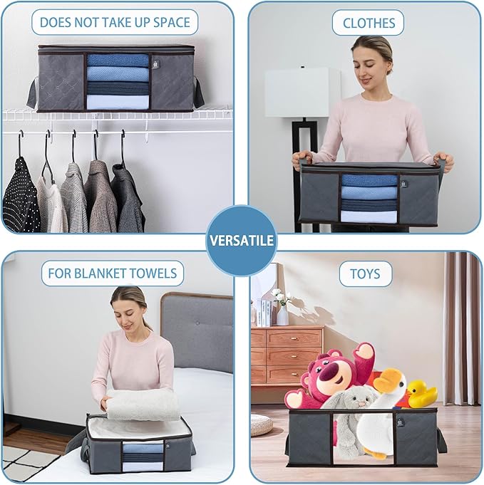 VENO 3 Pack Medium Clothes Storage Bag - Image 3