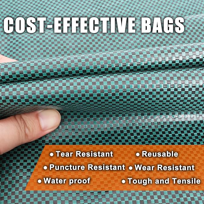 132 Gallon 3 Pack Reusable Lawn Bags - Image 4