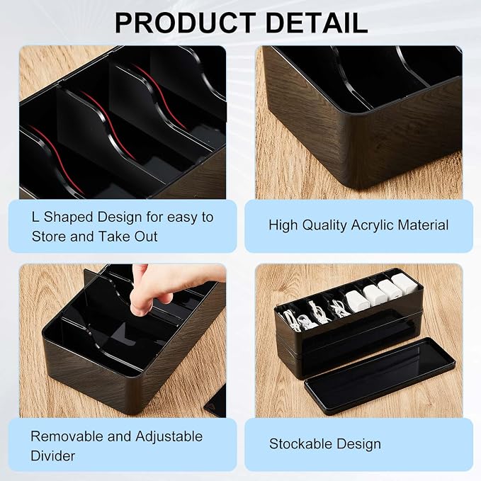 Tatuo 2-Pack Cord Organizer Box - Image 4