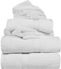 SUPERIOR Egyptian Cotton Ultra Plush & Absorbent, 6 Piece Set, Soft Luxury by SUPERIOR