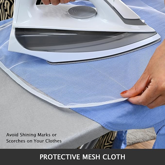 SheeChung Ironing Board Cover and Pad 18"x54", Scorch and Stain Resistant - Image 6
