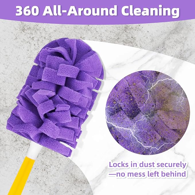 12 PCS Microfiber Reusable Duster Refills - Image 4