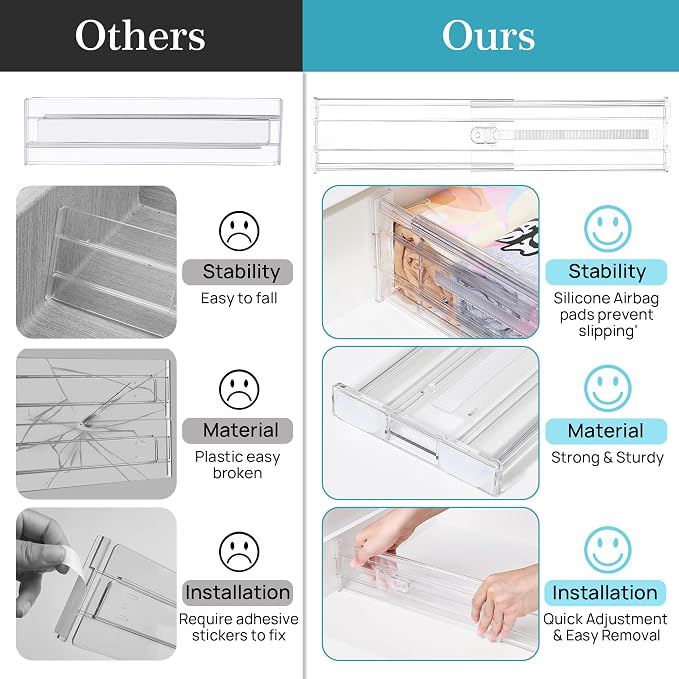 Vtopmart 4" Regular Upgrade Drawer Divider - Image 9