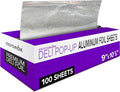 Pre-Cut Deli Aluminum Foil Sheets, Hot Dogs & Sandwiches by StockYourHome