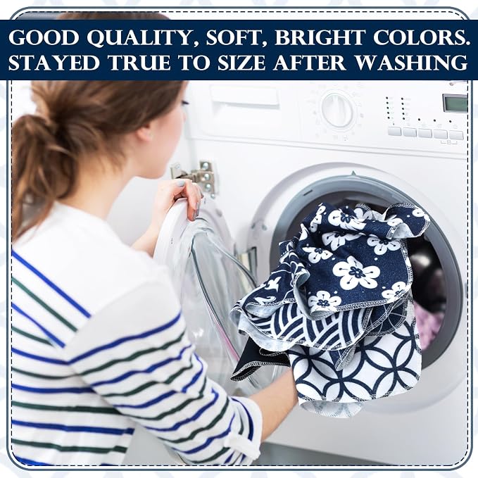 36 Pcs Reusable Paper Towels Kitchen Cloths Japanese Style - Image 6