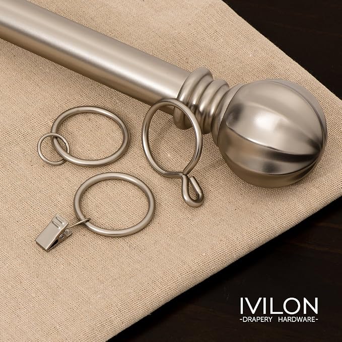 Ivilon Drapery Eyelet Curtain Rings - Image 2