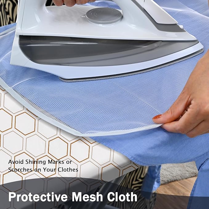 SheeChung Small Ironing Board Cover and Pad 12.5"x32", Mini Iron Board Cover - Image 6