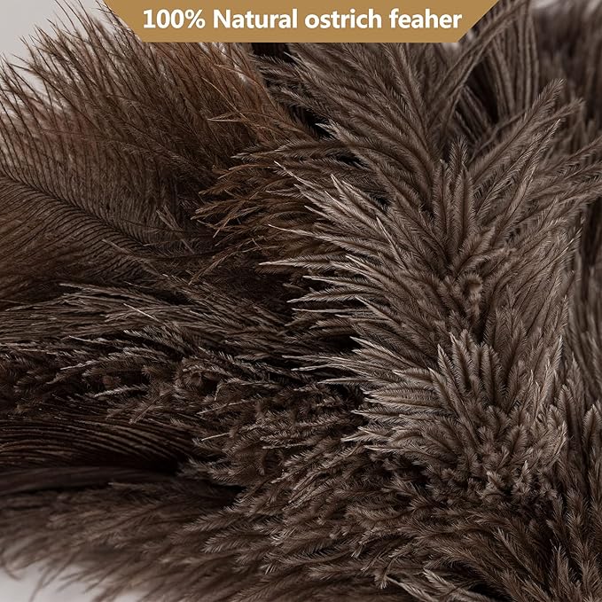 Aldwin 16" Gray Ostrich Feather Duster - Image 3