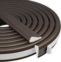 Kneelisa 196” Wedge-Shape Foam Window Weather Stripping Door Seal | by KNEELISA