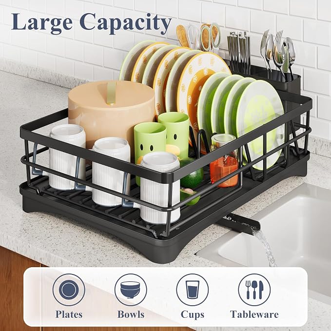 SAYZH Dish Drying Rack for Kitchen Counter - Image 2