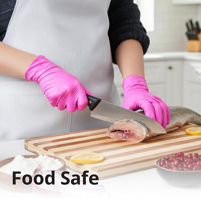 SwiftGrip Powder-Free Nitrile Gloves, Disposable Nitrile Gloves, Latex-Free - Image 3