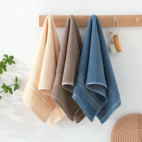4 Pack Hand Towels for Bathroom, Cotton Soft & Absorbent | Decorative Hand - Image 2