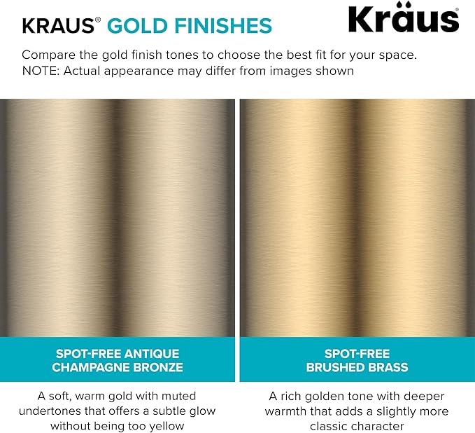 KRAUS Oletto Single Handle Kitchen Bar Faucet in Brushed Brass, KPF-2822BB - Image 5