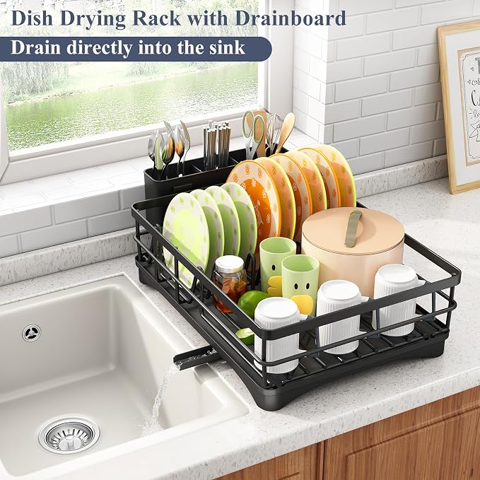 SAYZH Dish Drying Rack for Kitchen Counter - Image 3