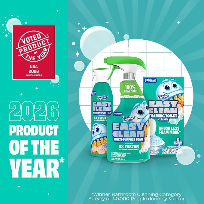 Scrubbing Bubbles Easy Clean Foam Bathroom Cleaner - Image 8