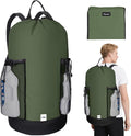 BALEINE 2PK 120L Laundry Bag Backpack, 900D Oxford Fabric Large Travel Laundry by BALEINE