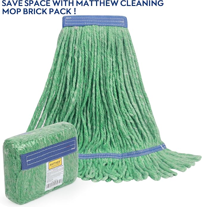 Matthew Cleaning Heavy Duty Mop Head Commercial Replacement - Image 5