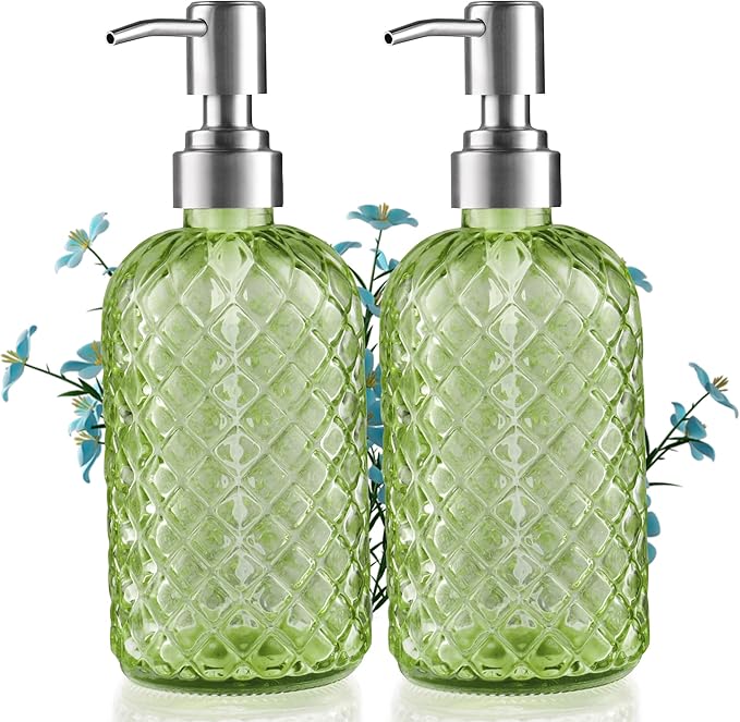 Kaishun Refillable Glass Soap Dispenser by Kaishun
