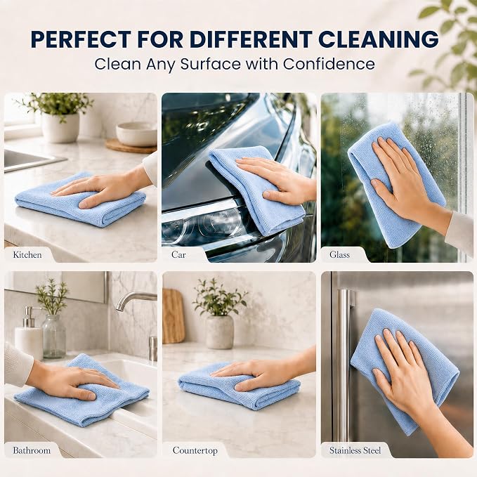 Veco Microfiber Cleaning Cloth Roll - Image 8