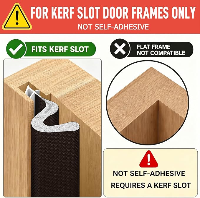 Litaibai Kerf Door Weather Stripping - Image 2