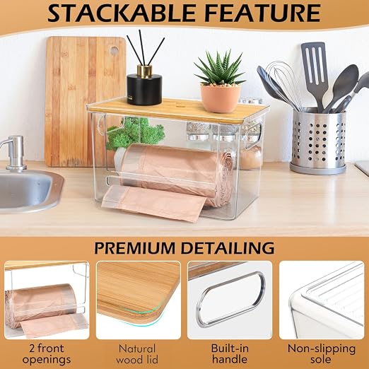 Stackable Trash Bag Dispenser - Image 4