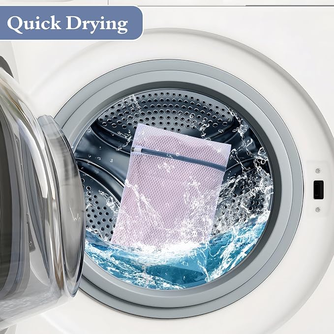 Heavy-Duty Honeycomb Mesh Laundry Bags 5-Pack | Delicates Protector - Image 6