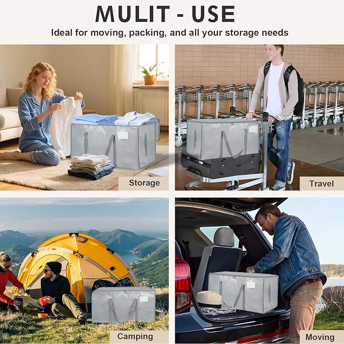 6 Pack-Extra Large Heavy Duty Moving Bags - Image 7