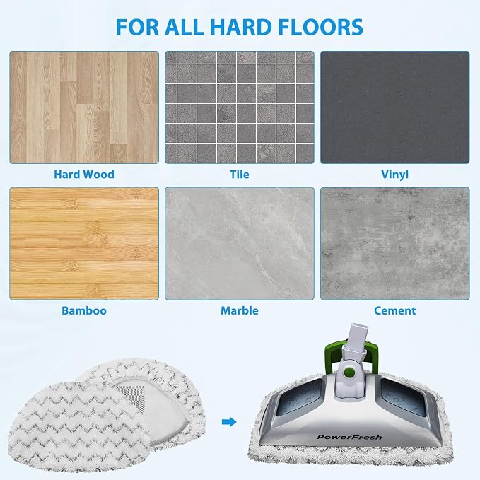 10 Pack Steam Mop Replacement Pads - Image 6