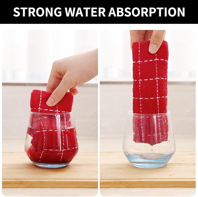 Homaxy Kitchen Towels and Dishcloths Set - Image 3