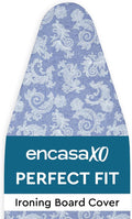 Encasa XO Padded Ironing Board Cover and Pad 54"x18" Blue by EncasaXO