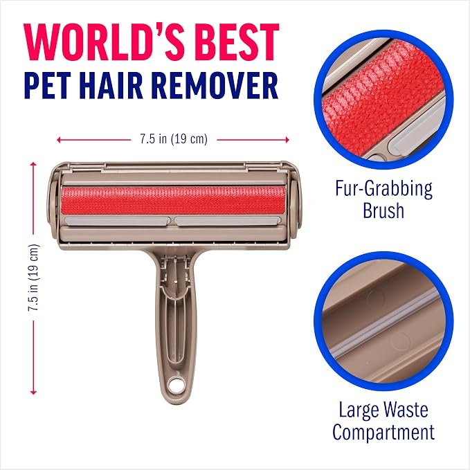 ChomChom Roller Pet Hair Remover – Original Size Reusable Lint Roller - Image 7