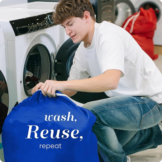 Handy Laundry Extra Large Heavy Duty Laundry Bag – 30" x 40" Durable Nylon - Image 5