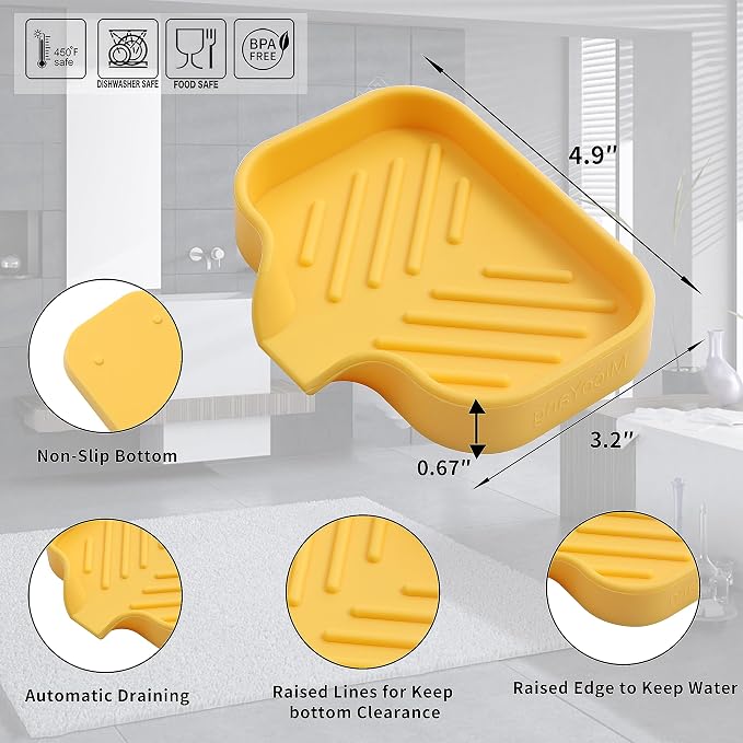 MicoYang Silicone Soap Dish - Image 2