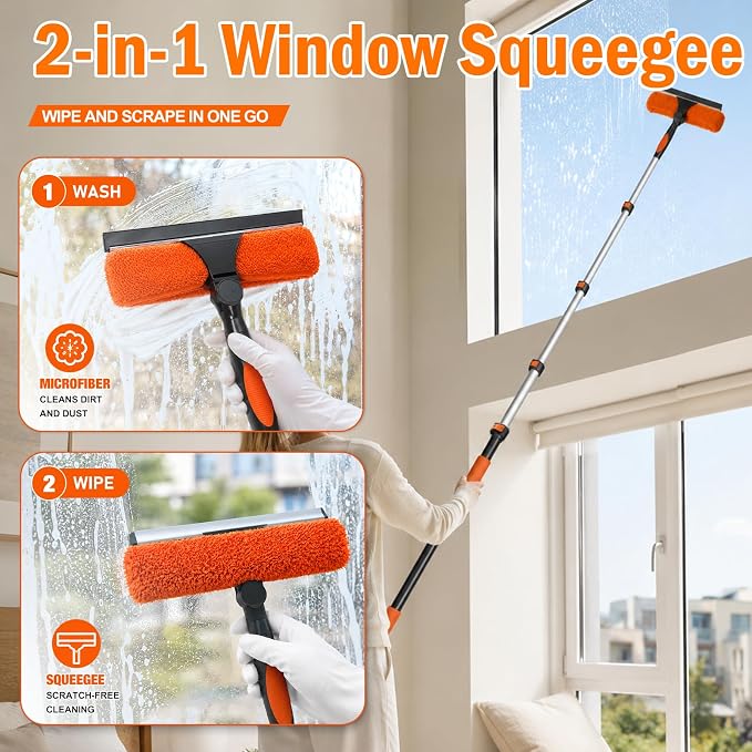 LAANPOLE 20FT High Reach Duster Cleaning Kit - Image 5