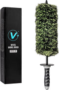 VIKING V+ Wheel Barrel Brush for Deep Wheel Cleaning, 17 Inch Length | by VikingCarCare