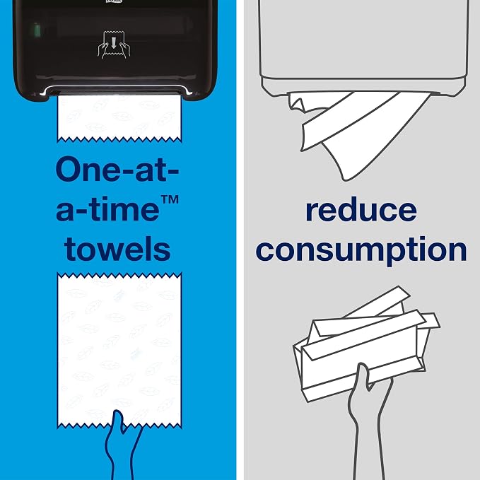 Tork Matic Soft Hand Towel Roll White H1, High Absorbency, 6 Rolls x 900 ft - Image 4