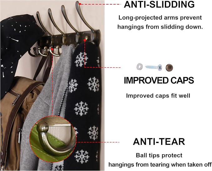 Wall Mounted Coat Rack - Image 8