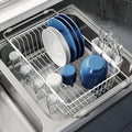 JASIWAY White Dish Drying Rack in Sink, Dish Drainer by JASIWAY