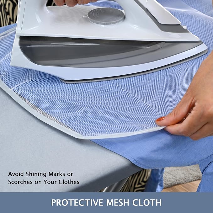 SheeChung 14"x42" Over The Door Ironing Board Cover, Door Iron Board Cover - Image 7